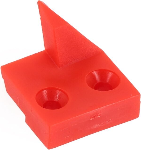 Magnifying Glass Baffle for Gliding Desk Saw, Side Lace Carpentry Maker, 32mm 2 Opening Measuring Assistance along with Reddish Line Positioning, Transparent Plastic( Reddish 2 Gaps) 1 61HErE4fTbL. AC SL1500