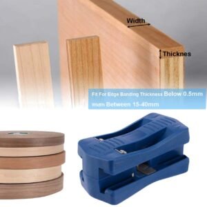 Upper Hand Lace Leaner, Veneer/Laminate Upper Hand Leaner Mini Plastic PVC Plyboard Melamine Hardwood Upper Hand Band Cutter Machine, Guidebook Trimmings Carpentry Resource - Image 5