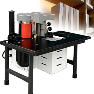 Modifiable Velocity Side Lace Maker, Pvc Edgebander Maker, Handheld Side Lace Gluing, Double-Sided Gluing, 0.3-3mm Density, for Industrial Carpentry(Afro-american)