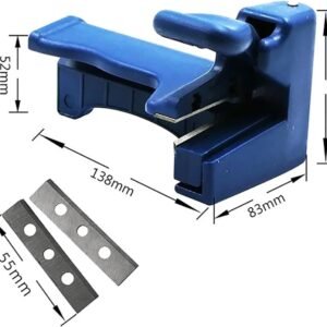 Woodworking PVC Side Lace End Leaner Guide Hand Reducing Devices Newspaper Cuttering Home Furniture Creating Completing Equipment(A2) - Image 7