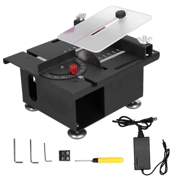 Akozon Adjustable Dining Table Observed Mini 100W along with Gliding Rail for Accuracy Wood Working - Broadband Reducing Maker (United States Connect) 4 61QB9EF5q2L. SL1500