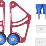 Wood Working Bearing Curler Farmer, Dining Table Saw Resource Curler along with Twin Moving Blocks, Light Weight Aluminum Metal Farmer for Band Saws and also Inverted Making Machines, Featherboard