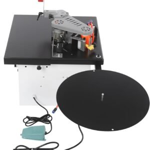 Mobile Personal Reducing Dual Gluing Upper Hand Lace Equipment for Woodworking Automatic Hot Glue Sealant for ABS/PVC/MDF Panels, 110V, along with Temp Present - Image 7