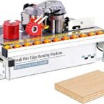 Transportable Woodworking Side Equipment, Changeable Velocity Side Lace Equipment, Double-Sided Gluing, For Straight And Also Arc Edges, 0-6m/ Minutes, 10-40mm Distance, For Lumber Pvc Household Furniture