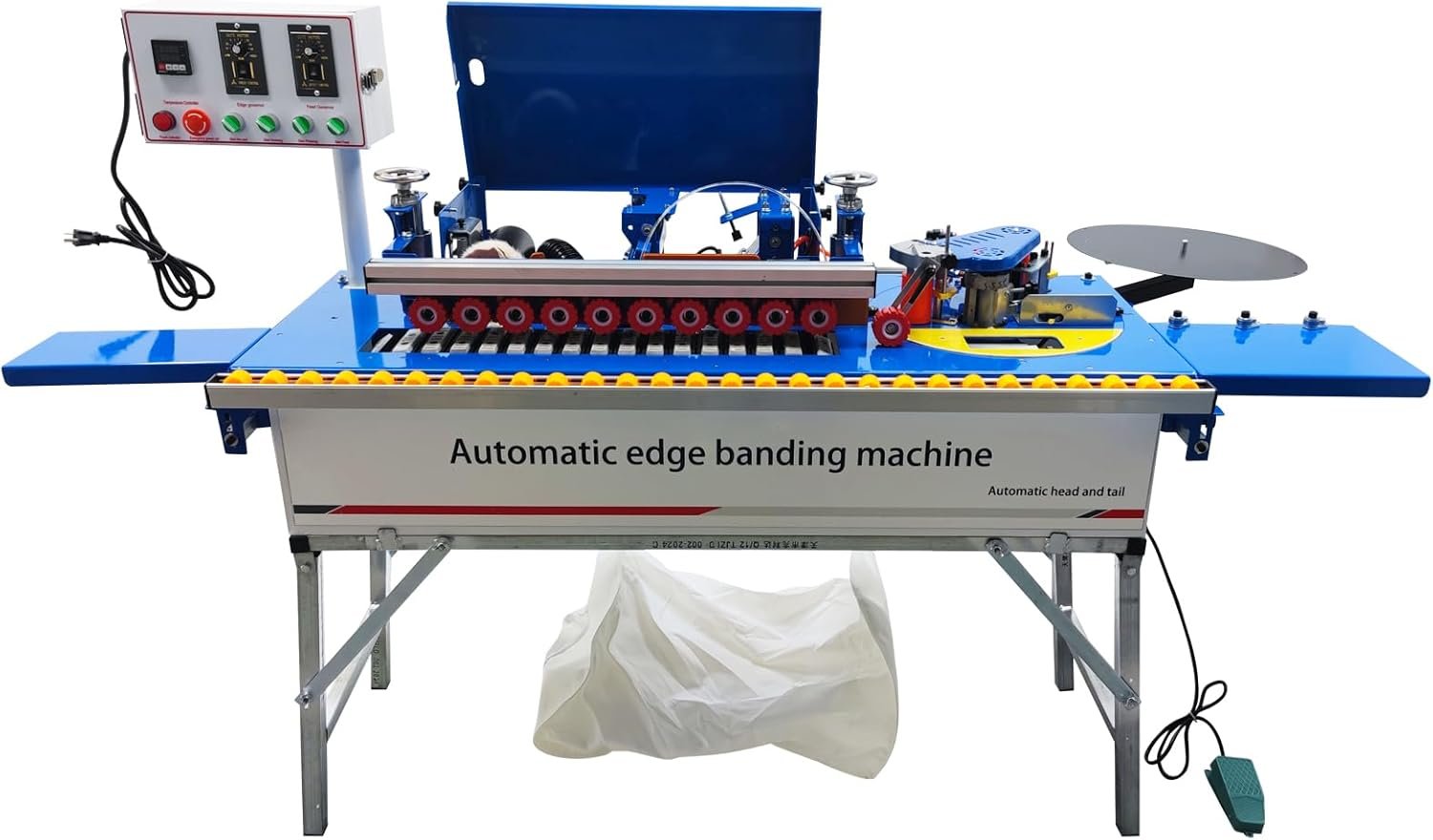 Woodworking Side Bander Automatic Side Lace Equipment along with Dirt Suction Double-Side Gluing Multi-function Closing and also Restoring Equipment along with Automatic Edging, 110V