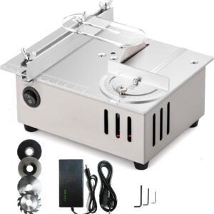 Mini Desk Viewed, 96W Portable Preciseness Designed Desk Viewed ， 1/2" Flexible Decrease Intensity ， 7 Rate Adjustable Energy Source & Slant Change 4 * Cutters, Offered for Wood/PCB/Acrylic/ Plastic