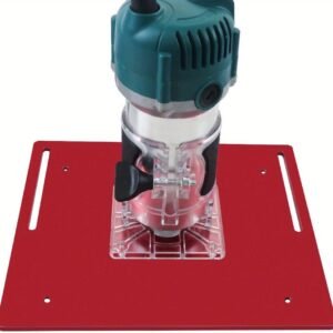 Light Weight Aluminum Modem Dining Table Insert Layer along with Miter Scale Resource Fencing Gliding Braces, Modem Desk Best, 9.45 x7.87 x0.2 In Modem Flip Layer for Carpentry Benches Dining Table Viewed Pruning Inscription Maker - Image 7