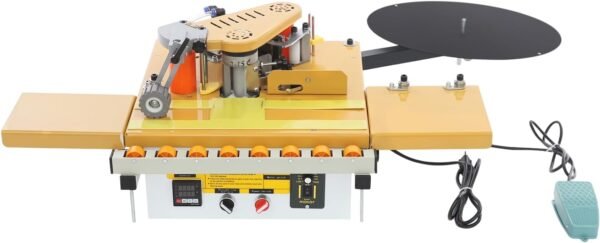 Woodworking Advantage Lace Maker, Expert Contour Straight Advantage Bander, Automatic Woodworking Advantage Lace Maker, Expert Contour Straight Advantage Bander, Automatic Feeding/Cutting, Changeable Temp/Speed, 110V for PVC/ABS/MDF Panel