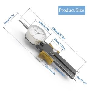 Dining Table Viewed Miter Scale along with Dial Red Flag, Sessions Gradation Device for Dining Table Saws, Band Saws, Rotary Tool Presses, Accurate Placement and also Adjusting Job Outlet Equipment - Image 5