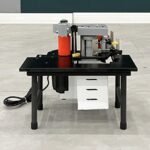 Specialist Mobile Side Lace Maker along with Dual-Side Gluing Body, Adjustable Velocity 0-5 m/Min (0-19.7 Ft/Min), Accurate Temp Command 120-180 ℃ for Timber, PVC & Abdominal Muscles Products African-american