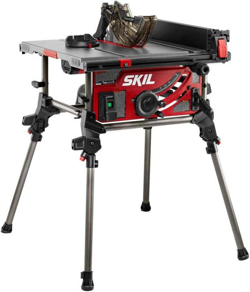 SKIL 15 Amplifier 10 In Portable Jobsite Desk Viewed along with Folding Stand Up- TS6307-00