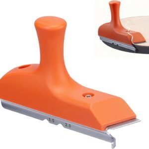 Upper Hand Lace Leaner 3-in-1 along with Stainless Blades & Ergonomic Hold|for Deburring, Planing, Correcting Hardwood, Laminate, PVC|Make use of on Straight, Curved, Chamfered Edges|Present for Carpenters, DIYers, Daddy