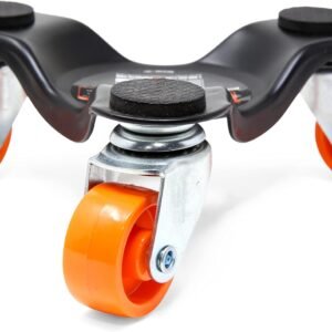 WEN DL6300 6-Inch 300-Pound Ability Furnishings Relocating Tri-Dolly Prepare (4 Load), Dark - Image 3