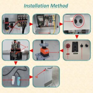 220V 1.7 KW Modification Arm/Foldable Upper Arm Curved Side Edging Maker Arc Fixing Maker for PVC Plastic Melamine Side Lace Bit 17 220V 1.7 KW Modification Arm/Foldable Upper Arm Curved Side Edging Maker Arc Fixing Maker for PVC Plastic Melamine Side Lace Bit - Image 9