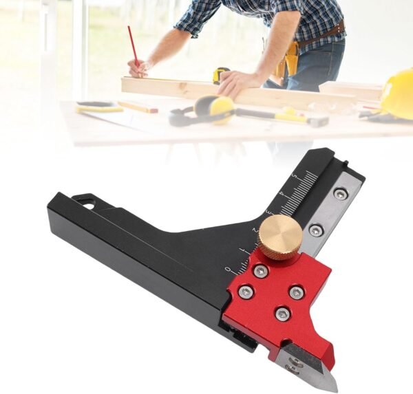 Dining Table Observed Elevation Gage, CNC Machined Light Weight Aluminum Composite Deepness Measuring Leader along with Moving Range for Carpentry Hub Dining Table and also Saw Create 6 71215ONHFBL. AC SL1500