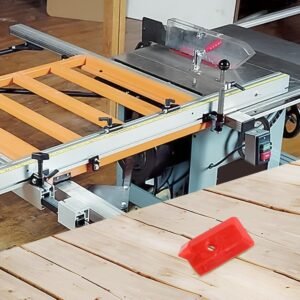 Magnifying Glass Baffle for Sliding Dining Table Observed and also Side Lace Carpentry Machines, Device for Accuracy Dimension (Reddish 1 Holes) - Image 7