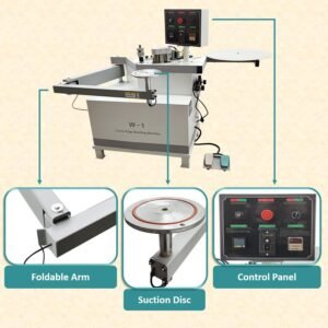 220V Woodworking Advantage Bander Expert Curved Advantage Lace Maker along with Modification Foldable Division for PVC, Plastic, Melamine along with 2 Feet Pedals 0-18cm/ s Flexible Velocity - Image 7