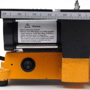 Mini Dining Table Viewed Workbench, Multifunctional Desktop Computer Saws 110V Sawing Reducing Device Do It Yourself Reducing Resource for Family Reducing Steel Lumber Glass Rock - Image 6