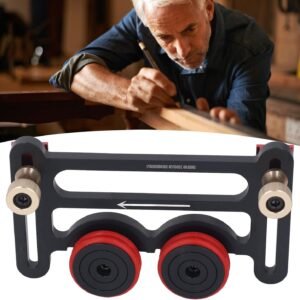 Preciseness Guides for Dining Table Saw, Universal Featherboards along with Moving Blocks, Woodworking Dual Steering Wheel Birthing Curler for Dining Table Saw, Modem Dining Table & Band Viewed - Image 9