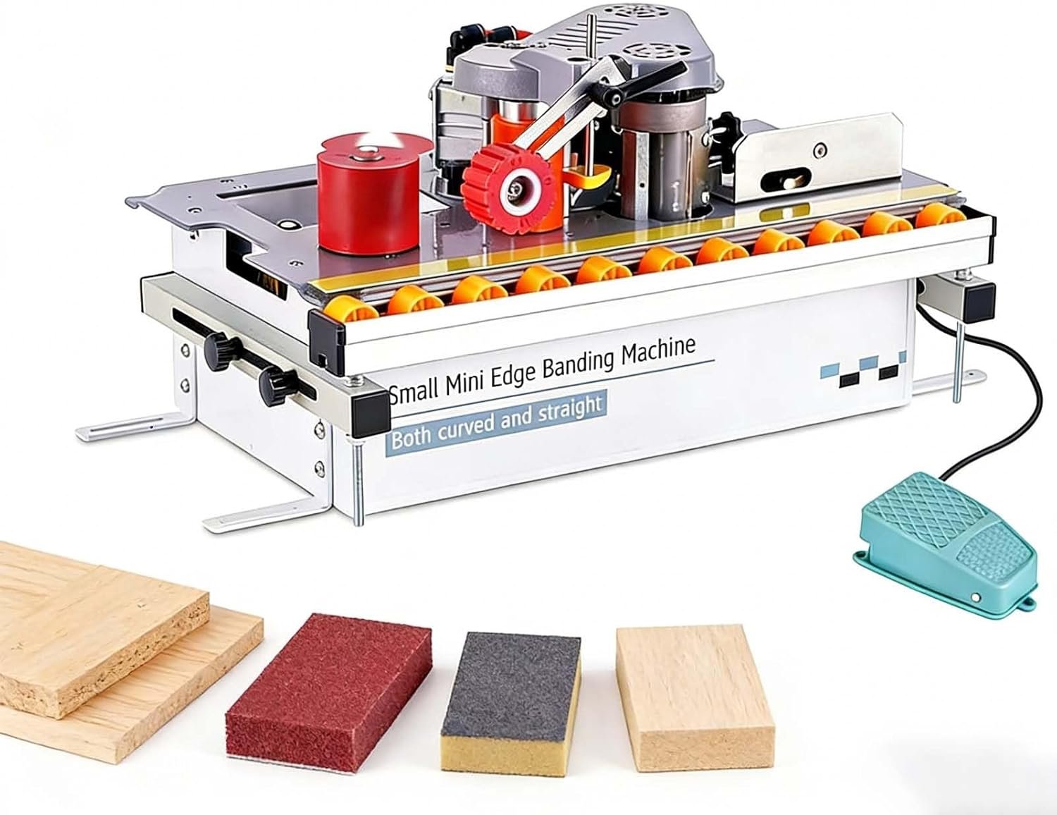 Treaty Side Lace Device, Lumber Pvc Side Bander, Adjustable Rate 0-6m/ Minutes, For Straight As Well As Arc Edges, Straight As Well As Arc Edges, 10-40mm For Furnishings Production, Lumber