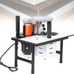1200W Advantage Lace Device, Portable Arc Straight Carpentry Advantage Bander along with Rate Command 2-6m/ minutes, Dual Sided Glue Woodworking PVC Advantage Lace Device