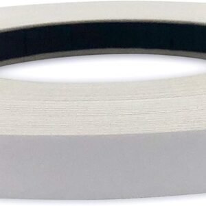 Upper Hand Source Rayon White Melamine 7/8" X 250 feet Roll of Ultra Flexible, Powerful and also Long Lasting White Upper Hand Lace, Easy Treatment Iron-On along with Very Hot Melt Adhesive for Home Furniture Repair. Created in United States