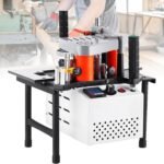 Side Bander, 0-6m/ minutes Portable Carpentry Side Lace Device Hardwood PVC Dual Edge Gluing Side Bander 45mm Size for Straight & Arc Edges