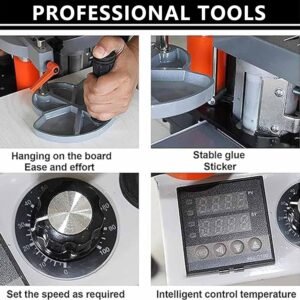 Woodworking Side Bander Lace Equipment, Dual Edge Gluing Timber Lace Equipment, Guide Strip Damaging and also Side Closing Equipment, 2 ~ 6m/Min Closing Rate, Functions along with Contour and also Straight Pipe, African-american - Image 6