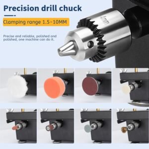 Mini Dining Table Observed, Multi-functional Portable Adjustable|Reducing|Fining sand|Etching|All-in-One Equipment, Accuracy Handmade Dining Table Observed, 4 Sorts Of Cutters, 7 Amounts of Rate Modification - Image 4