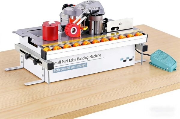 Mobile Woodworking Side Lace Maker ， 1200w Double-Sided Glue Side Bander, Pvc Edgebander Maker Temp Is Actually Controlled In Between 150-- 180 ° C ， For Wooden Panel, Lumber