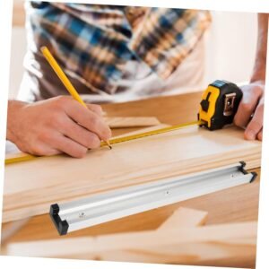 NUOBESTY Light Weight Aluminum Monitor for Carpentry Sliding Rail Predrilled Positioning for Rounded Saw Dining Table as well as Hub Treatments for Boosted Trimming Reliability - Image 7