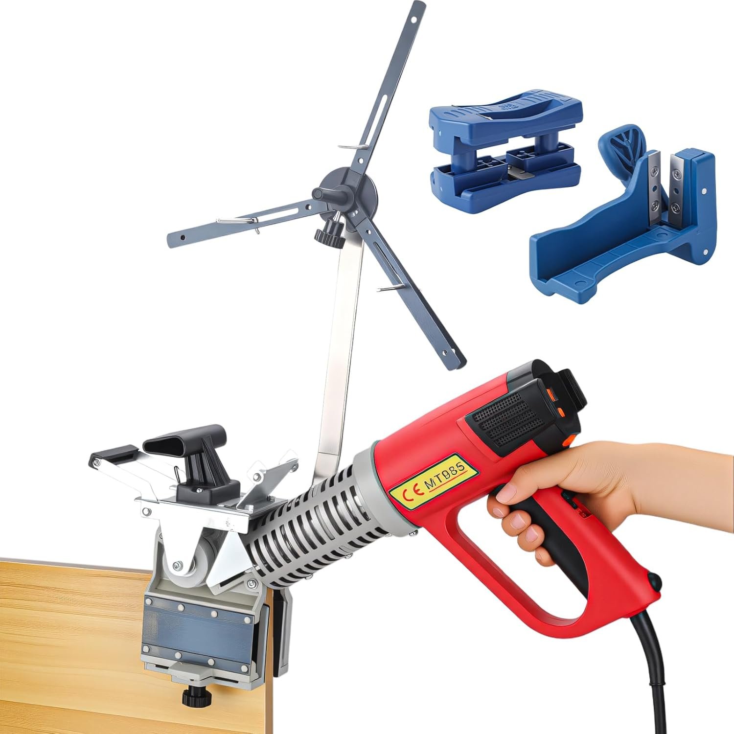 Advantage Bander Carpentry Advantage Lace Equipment,110 V Portable 2000W Advantage Bander for Straight & Curved Edges, along with Temp Command