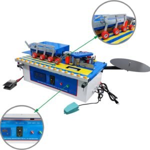 Woodworking Upper Hand Bander Automatic Upper Hand Lace Maker Double-Side Gluing Multi-function Sealing Off as well as Restoring Maker along with Pneumatically-driven Scalp as well as Automatic Edging, 110V 8 Woodworking Upper Hand Bander Automatic Upper Hand Lace Maker Double-Side Gluing Multi-function Sealing Off as well as Restoring Maker along with Pneumatically-driven Scalp as well as Automatic Edging, 110V - Image 3