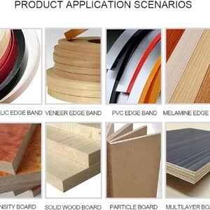 Mobile Upper Hand Bander Dual Sided Glue Woodworking PVC Upper Hand Lace Device, Velocity Management 2-6m/ minutes Arc Straight Advantage Bander Device, Size 10-60mm, Density 0.3-3mm - Image 7