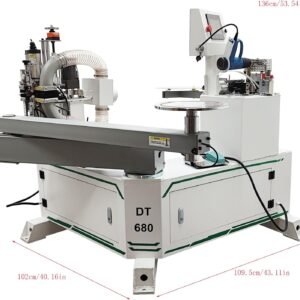 220V Woodworking Side Bander Expert Curved Side Lace as well as Solitary or even Dual Ornamenting Integrated Maker along with Modification Foldable Division for PVC, Plastic, Melamine Warm Air Sealant along with Style Present - Image 7