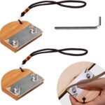 2 Load Side Lace Trimmers for wood working, Stainless-steel Blades, Side Edge Planer along with Awaiting Band, Side Lace Cutter Machine, Hand Planer Side Bander for PVC Abdominal Lumber Laminate