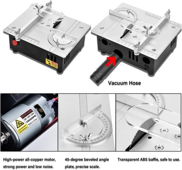 Preciseness Mini Electric Desk Found, Do-it-yourself Interest Handmade Wood Working Workbench Reducing Equipment, Changeable Hairstyle Deepness Small Personal Computer Found for Baby Timber Produced 3 71ZXOCeiG4L. AC SL1500