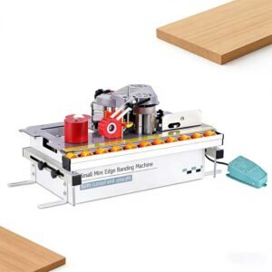 Industrial Wood Working Side Bander, Wood/Pvc Edgebander Equipment, 1200w Dual Edge Glue Woodworking Side Lace Equipment Adjustable Temp Along With 150-- 180 ° C, For Wooden Panel
