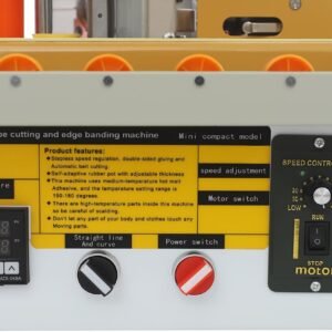 Mobile Woodworking Advantage Lace Equipment, Automatic Curve/Straight Advantage Bander along with Dual-Side Gluing, Digital Temp Command & Automotive Strip Cut, 110V for Home Furniture, Panels - Image 5