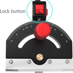 Preciseness Miter Scale, Light Weight Aluminum Metal Universal Dining Table Viewed Miter Scale, Wood Working Accurate Miter Scale for Inscription Maker 8 Preciseness Miter Scale, Light Weight Aluminum Metal Universal Dining Table Viewed Miter Scale, Wood Working Accurate Miter Scale for Inscription Maker - Image 2