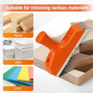 RAWILL Upper Hand Lace Leaner along with Sharp Stainless-steel Cutter as well as Ergonomic Grasp for Hardwood Deburring, Upper Hand Planing, PVC, Abdominal on Straight, Curved, Chamfered Edges - Suitable Present for Guy 11 RAWILL Upper Hand Lace Leaner along with Sharp Stainless-steel Cutter as well as Ergonomic Grasp for Hardwood Deburring, Upper Hand Planing, PVC, Abdominal on Straight, Curved, Chamfered Edges - Suitable Present for Guy - Image 6