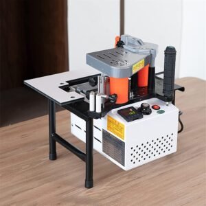 Woodworking Side Lace Device, Contour Straight Side Bander Device Double-Sided Gluing 4-18m/ Minutes, 1200w Structure Materials, PVC Side Lace Device Structure Materials