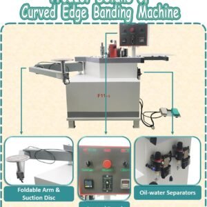 220V 3.8 KW Specialist Carpentry Upper Hand Bander Automatic Rocker/Foldable Upper Arm Curved Upper Hand Lace Maker along with Digital Temperature Command|0-24cm/ s Flexible Velocity for PVC/Plastic/Melamine 11 220V 3.8 KW Specialist Carpentry Upper Hand Bander Automatic Rocker/Foldable Upper Arm Curved Upper Hand Lace Maker along with Digital Temperature Command|0-24cm/ s Flexible Velocity for PVC/Plastic/Melamine - Image 4