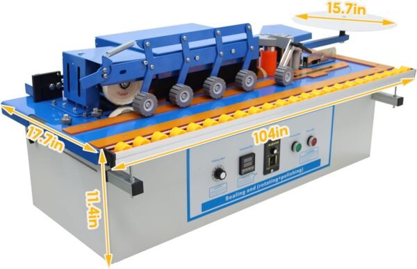 TECHTONGDA Carpentry Advantage Bander Kitchen Countertop Automatic Advantage Lace Maker Arc Straight Advantage Lace Maker along with Control Board Adjustable Velocity 0-6m/ minutes 6 71rY5N+s+ L. AC SL1500