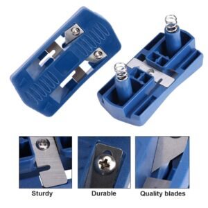 Upper Hand Lace Leaner, Veneer/Laminate Upper Hand Leaner Mini Plastic PVC Plyboard Melamine Hardwood Upper Hand Band Cutter Machine, Guidebook Trimmings Carpentry Resource - Image 3