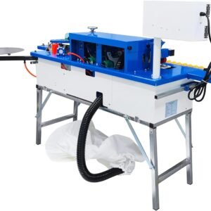 TECHTONGDA Carpentry Side Bander Automatic Arc Straight Side Lace Device Flush Edge Matching, Double-Sided Gluing, Automatic Pruning along with Console Adjustable Rate 0-6m/ minutes - Image 5