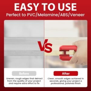 Upper Hand Lace Leaner along with Tungsten Carbide Blades, Hand Planer Versatile Wood Working Upper Hand Leaner for Burrs, Guide Upper Hand Lace Cutter Machine for Abdominal, PVC, Laminate, and also Melamine - Reddish 11 Upper Hand Lace Leaner along with Tungsten Carbide Blades, Hand Planer Versatile Wood Working Upper Hand Leaner for Burrs, Guide Upper Hand Lace Cutter Machine for Abdominal, PVC, Laminate, and also Melamine - Reddish - Image 4