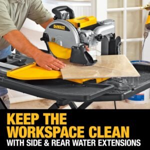DEWALT Damp Ceramic Tile Viewed along with Stand Up, 10-Inch, Corded (D24000S) 19 DEWALT Damp Ceramic Tile Viewed along with Stand Up, 10-Inch, Corded (D24000S) - Image 8