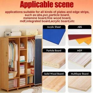 Woodworking Side Lace Gluing Device 1200W, Portable Side Bander Contour Straight Side Lace Device, PVC Side Bander, Rate Changeable Fullness 0.3-3mm - Image 6