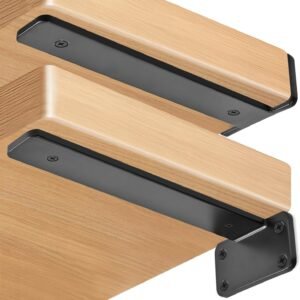 12 Load - 10 in  Surprise L Shelve Brace (1/5 In Thicked) Iron Drifting Shelve Brackets Antique Industrial Steel Brackets for Shelve Assistance - Image 3